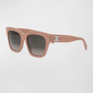 Celine Triomphe Acetate Square Sunglasses - cl40253